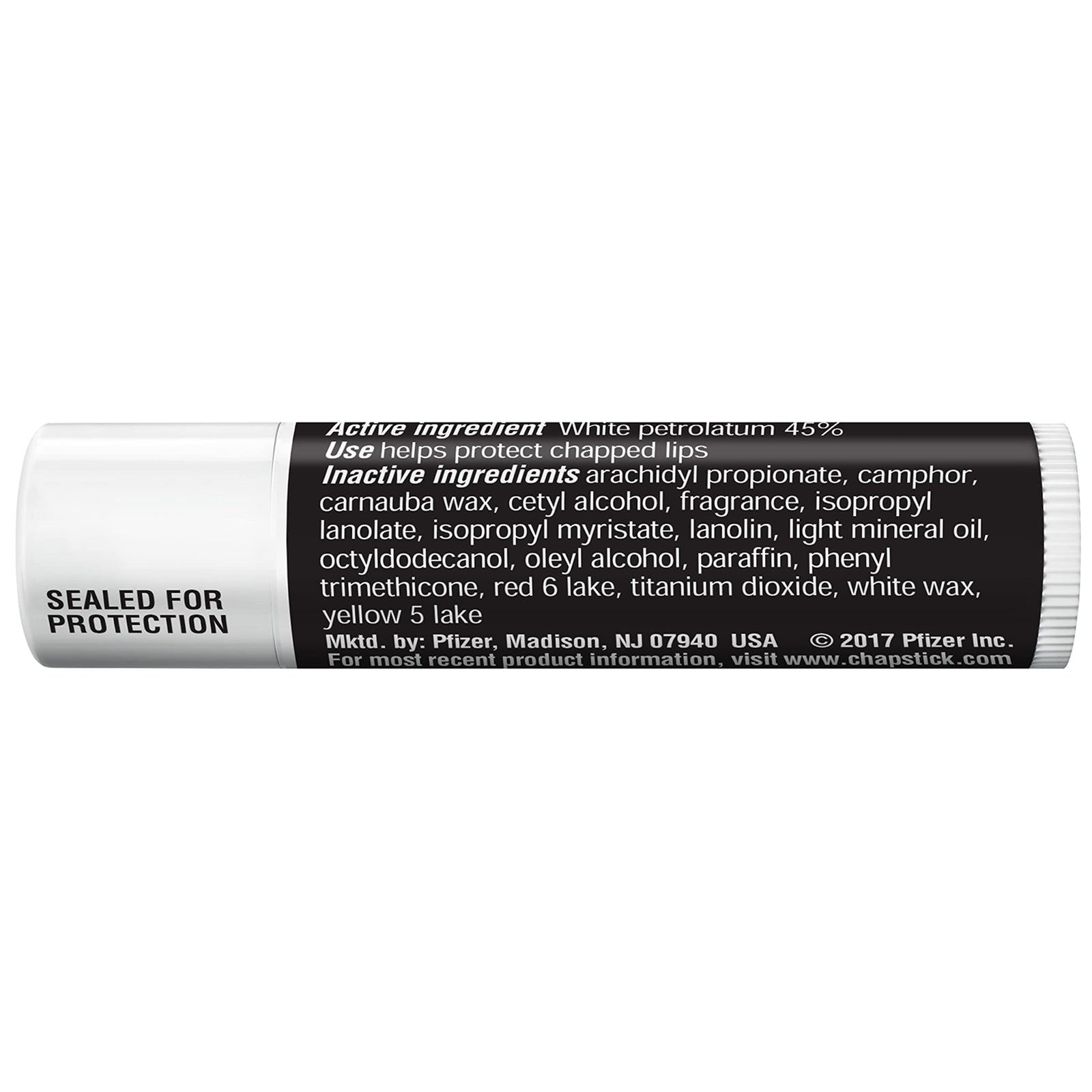 Chapstick Classic Original Lip Balm 0.15 Ounce Pack of 12 for Dry Lips